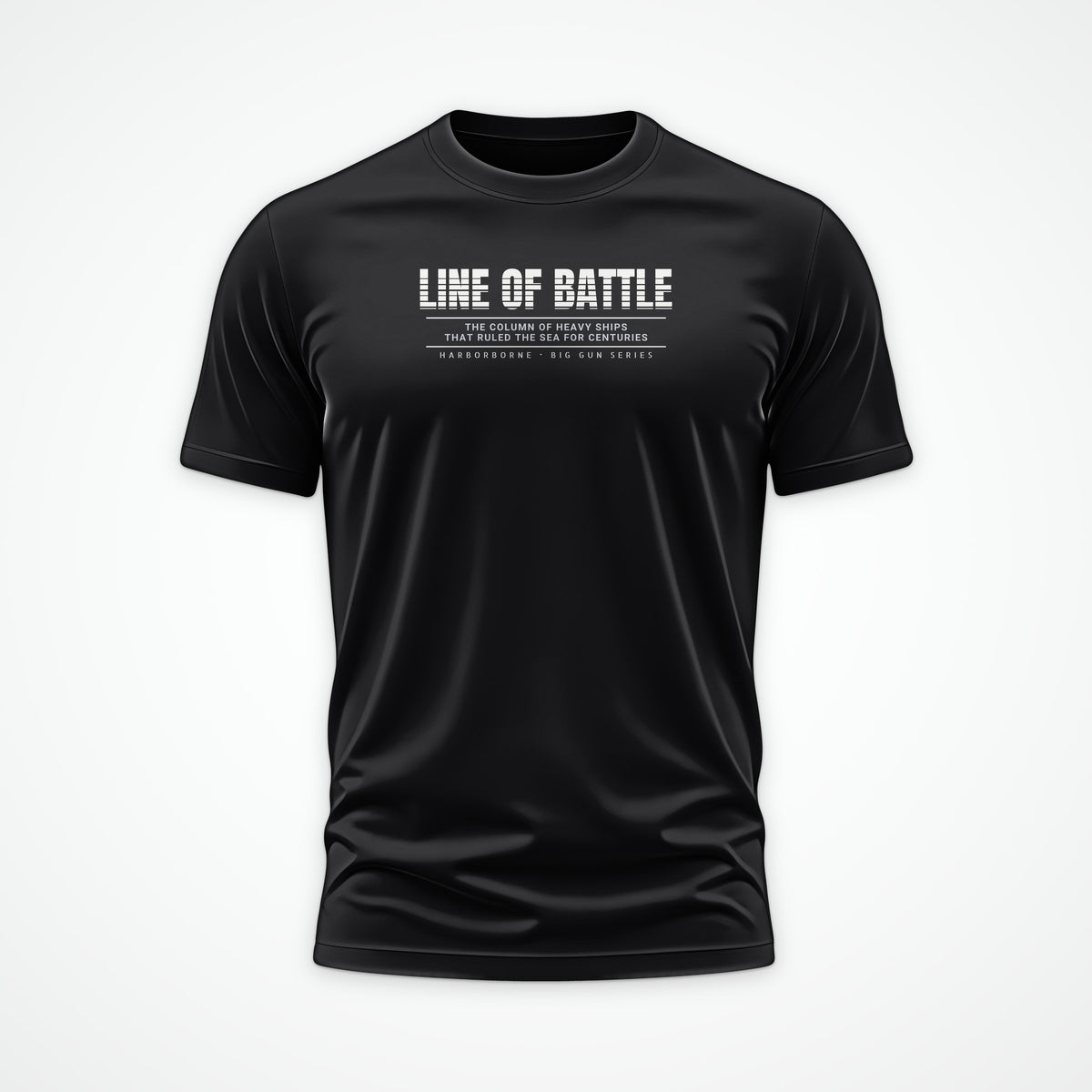 Line of Battle Scanline Tee in Black