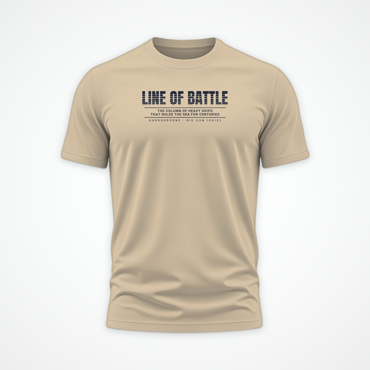 Line of Battle Scanline Tee in Desert Dust