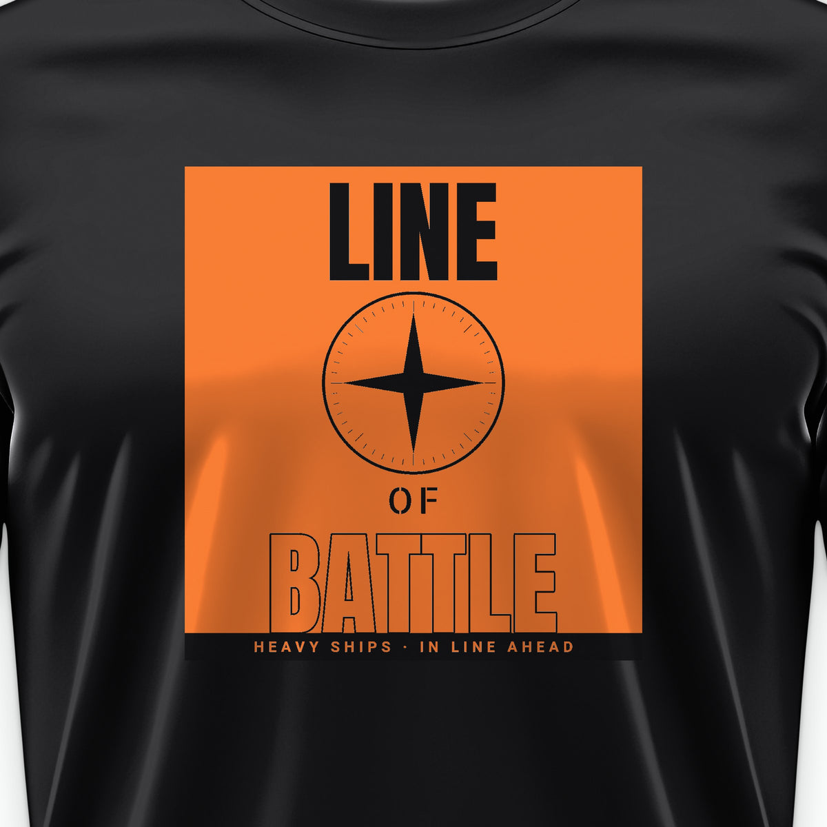 Line of Battle Poster Tee, front print detail