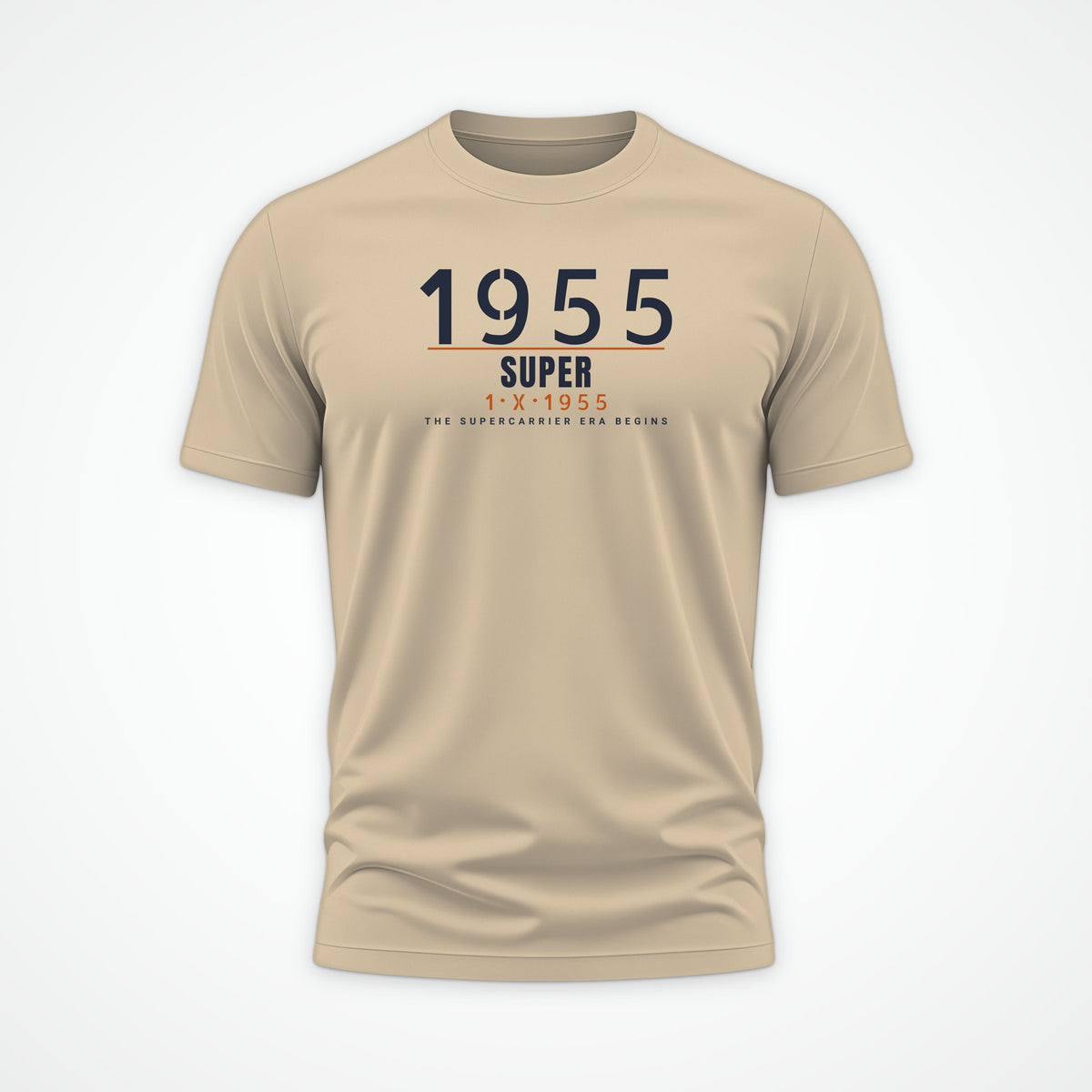 Supercarrier Watch Timestamp Tee in Desert Dust