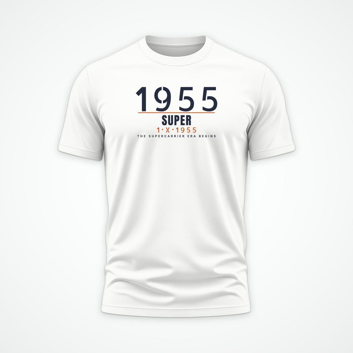 Supercarrier Watch Timestamp Tee in White