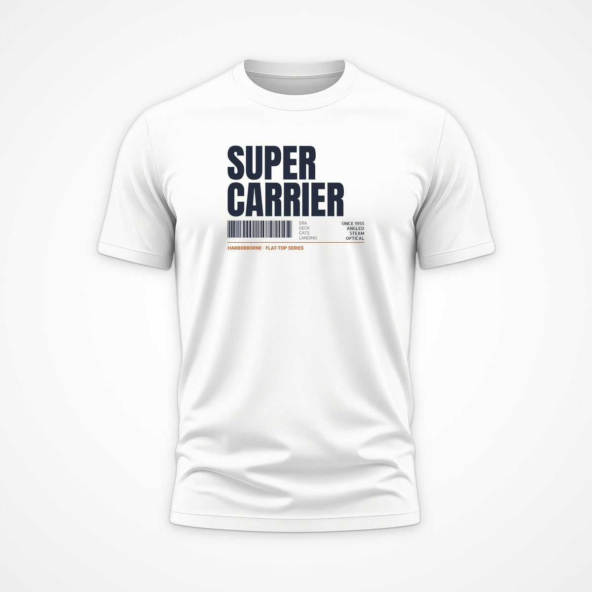 Supercarrier Watch Tag Tee in White