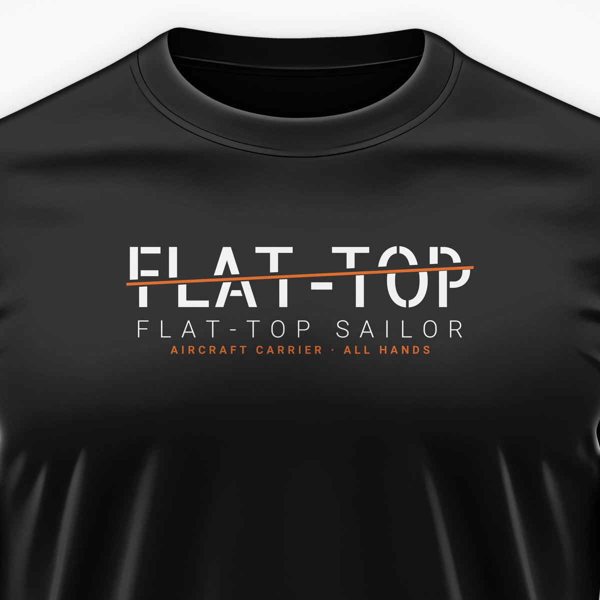 Flat-Top Sailor Sliced Tee, front print detail