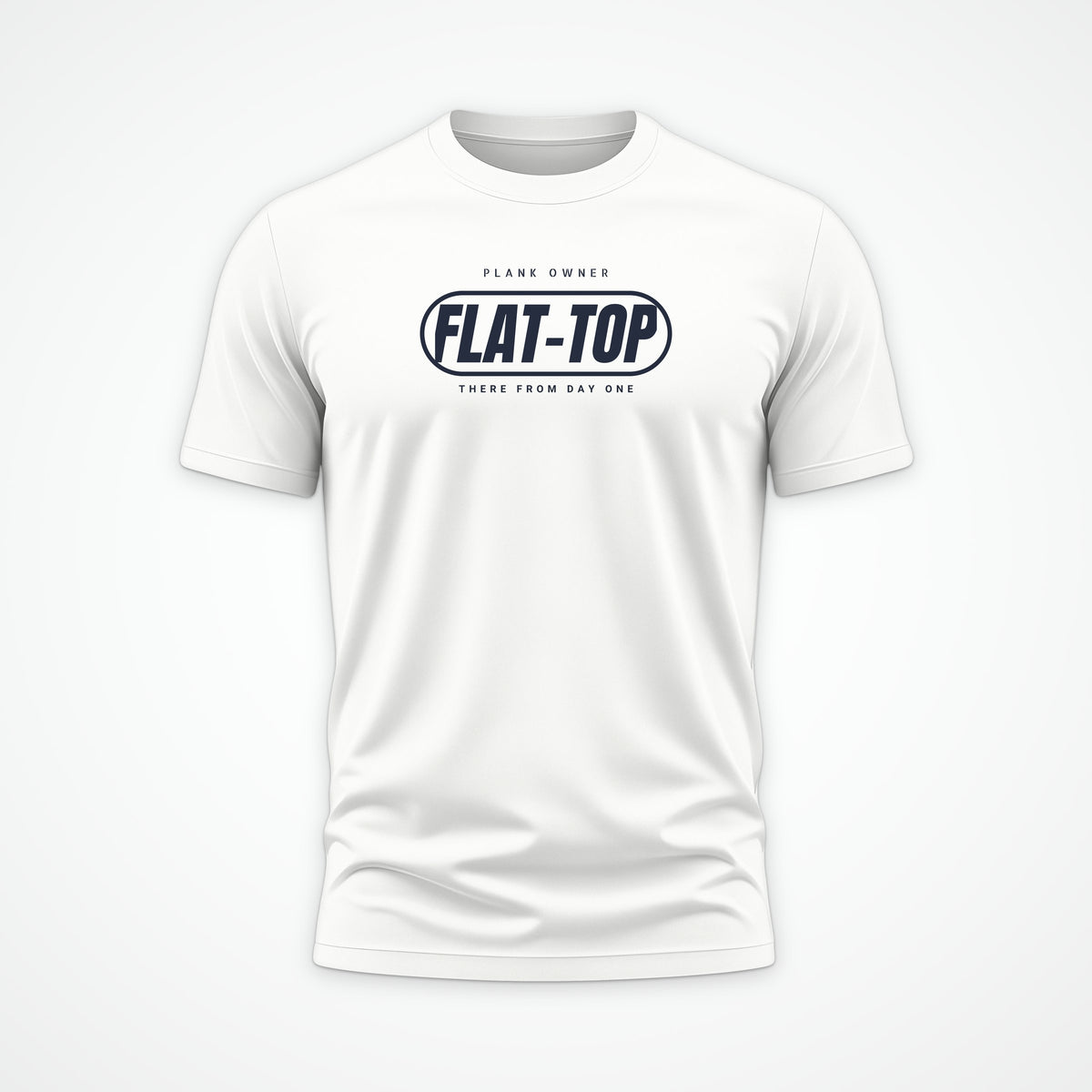 Flat-Top Sailor Plank Owner Tee in White