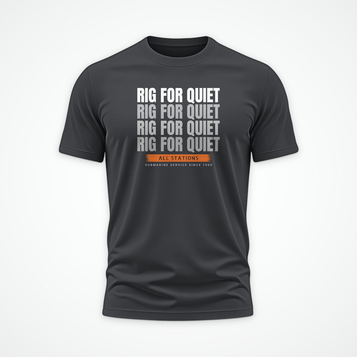 Rig for Quiet Echo Tee in Anthracite