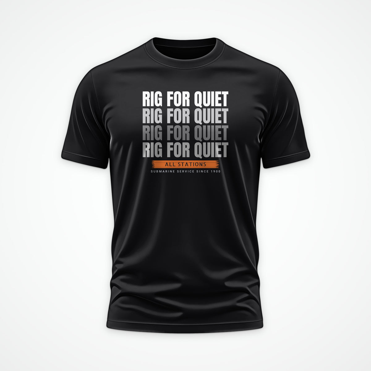 Rig for Quiet Echo Tee in Black