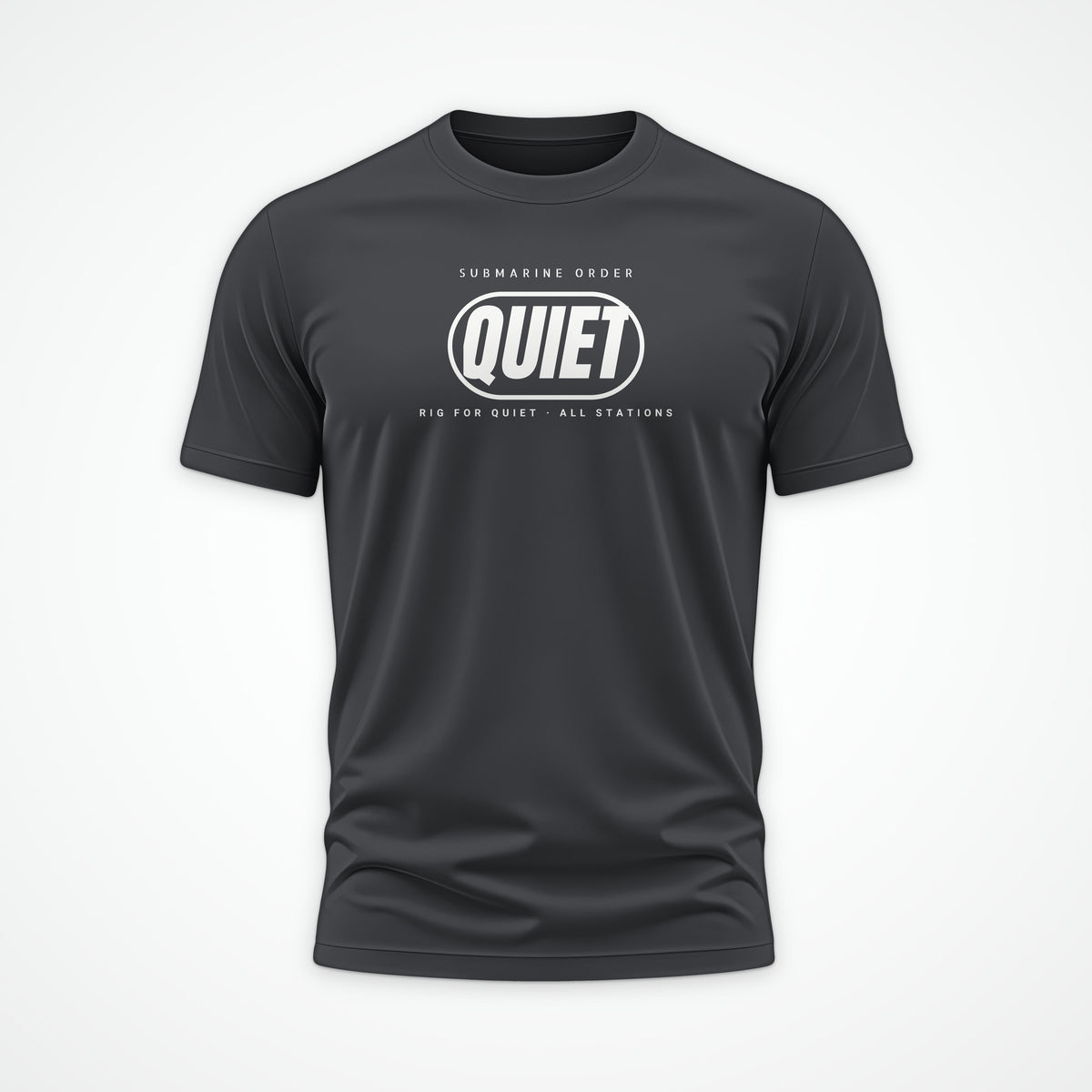 Rig for Quiet Pill Tee in Anthracite