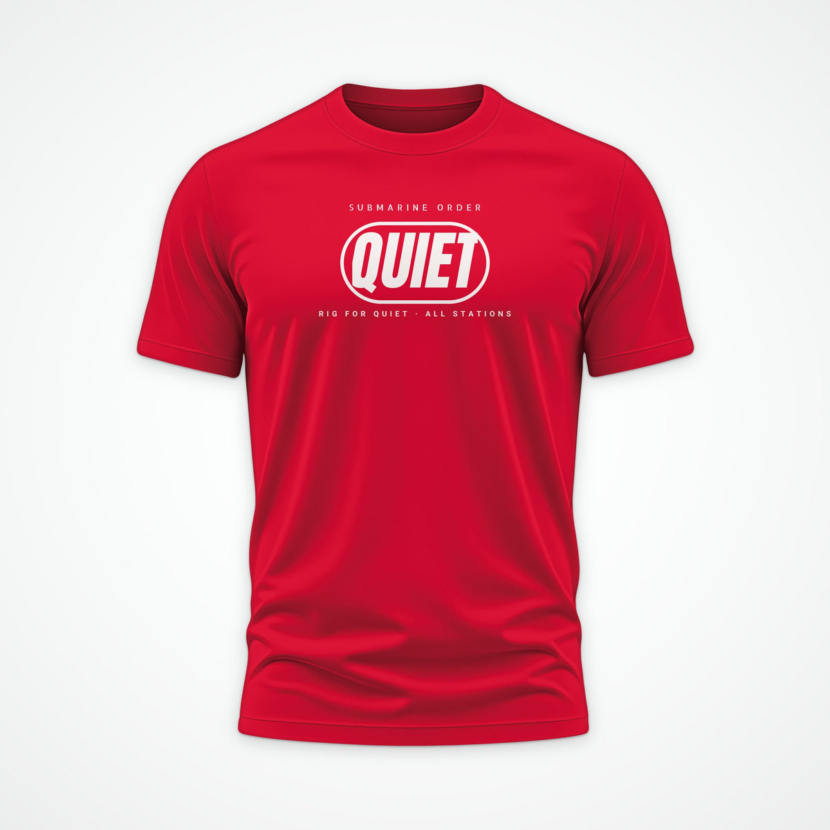 Rig for Quiet Pill Tee in Red