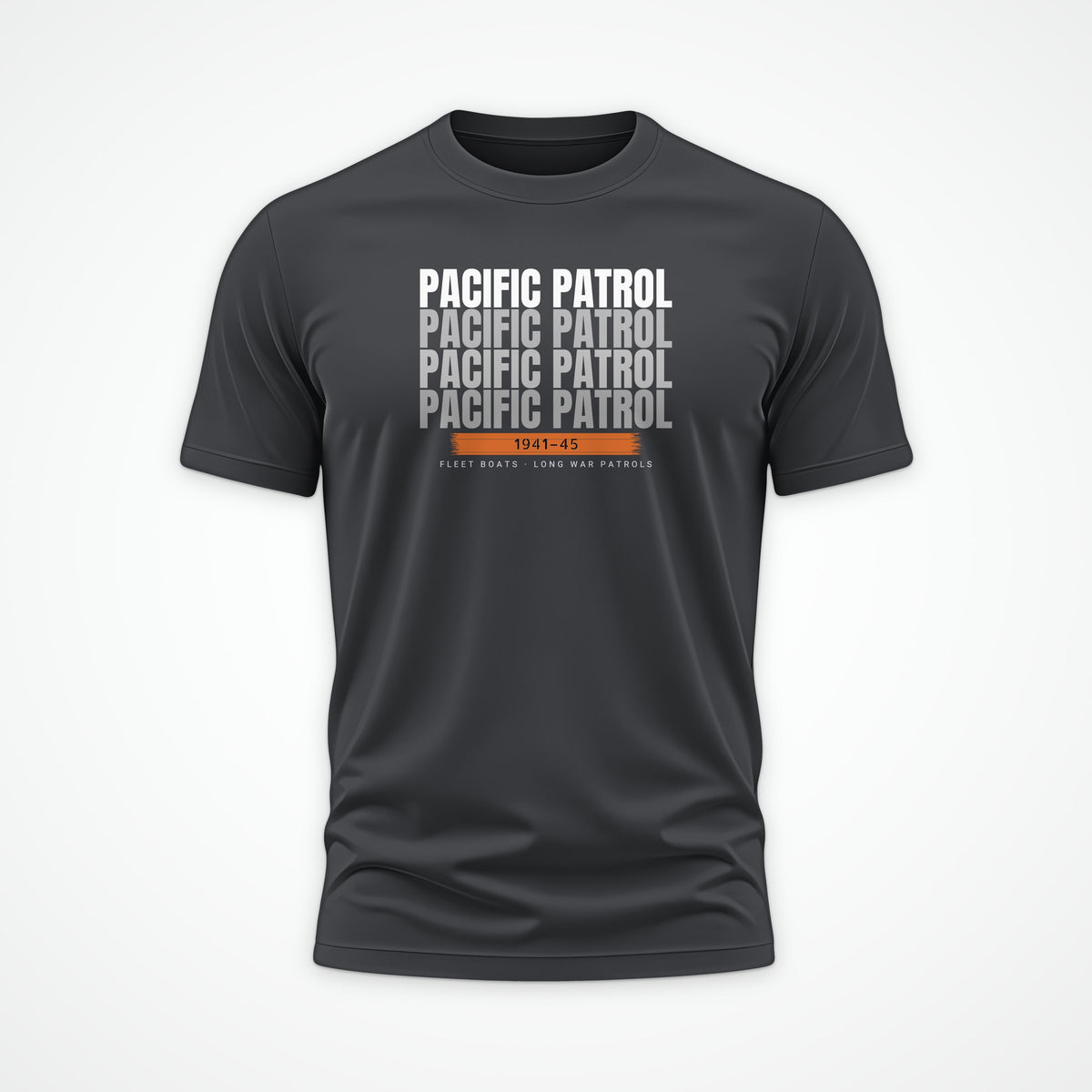 Pacific Patrol 1941–45 Echo Tee in Anthracite