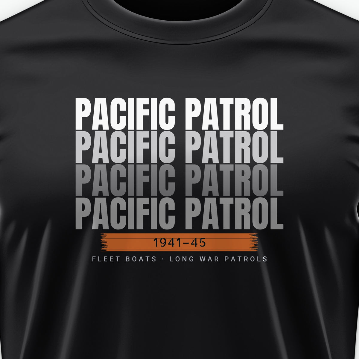 Pacific Patrol 1941–45 Echo Tee, front print detail