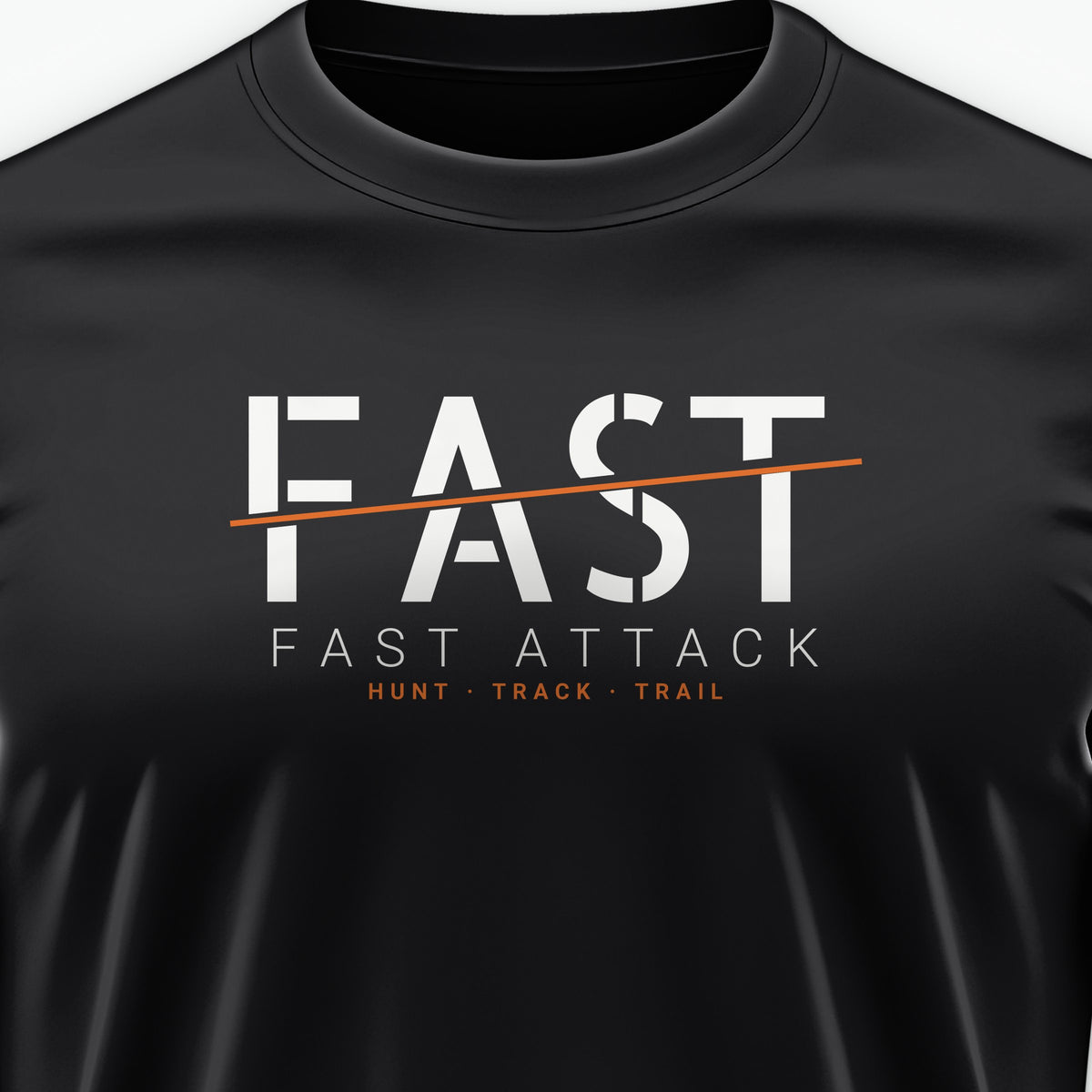 Fast Attack & Boomer Fast Attack Tee, front print detail