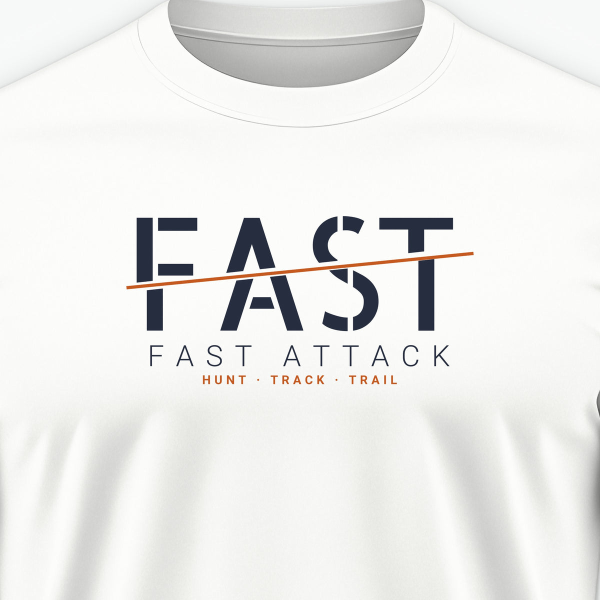 Fast Attack & Boomer Fast Attack Tee, front print detail