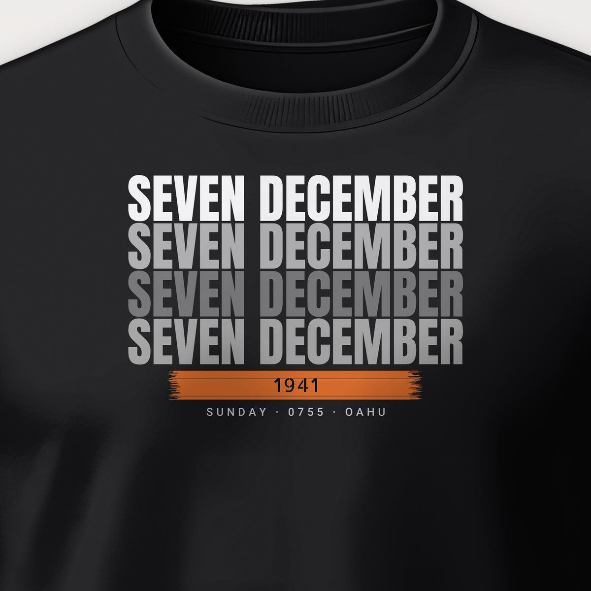 Seven December Echo Crewneck Sweatshirt, front print detail