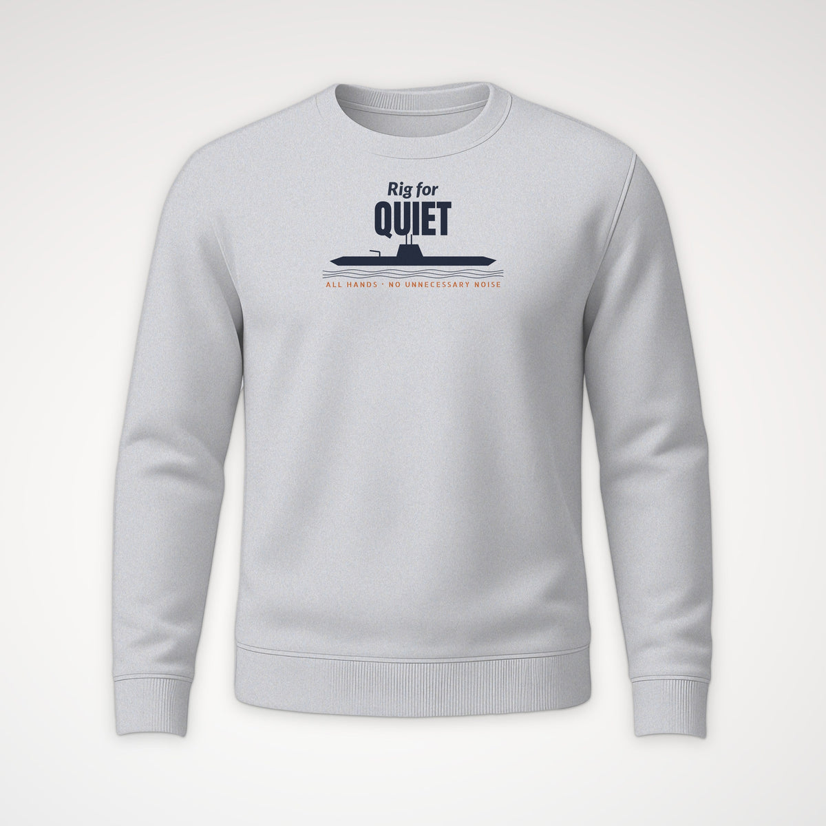 Rig for Quiet Profile Crewneck Sweatshirt in Sport Grey