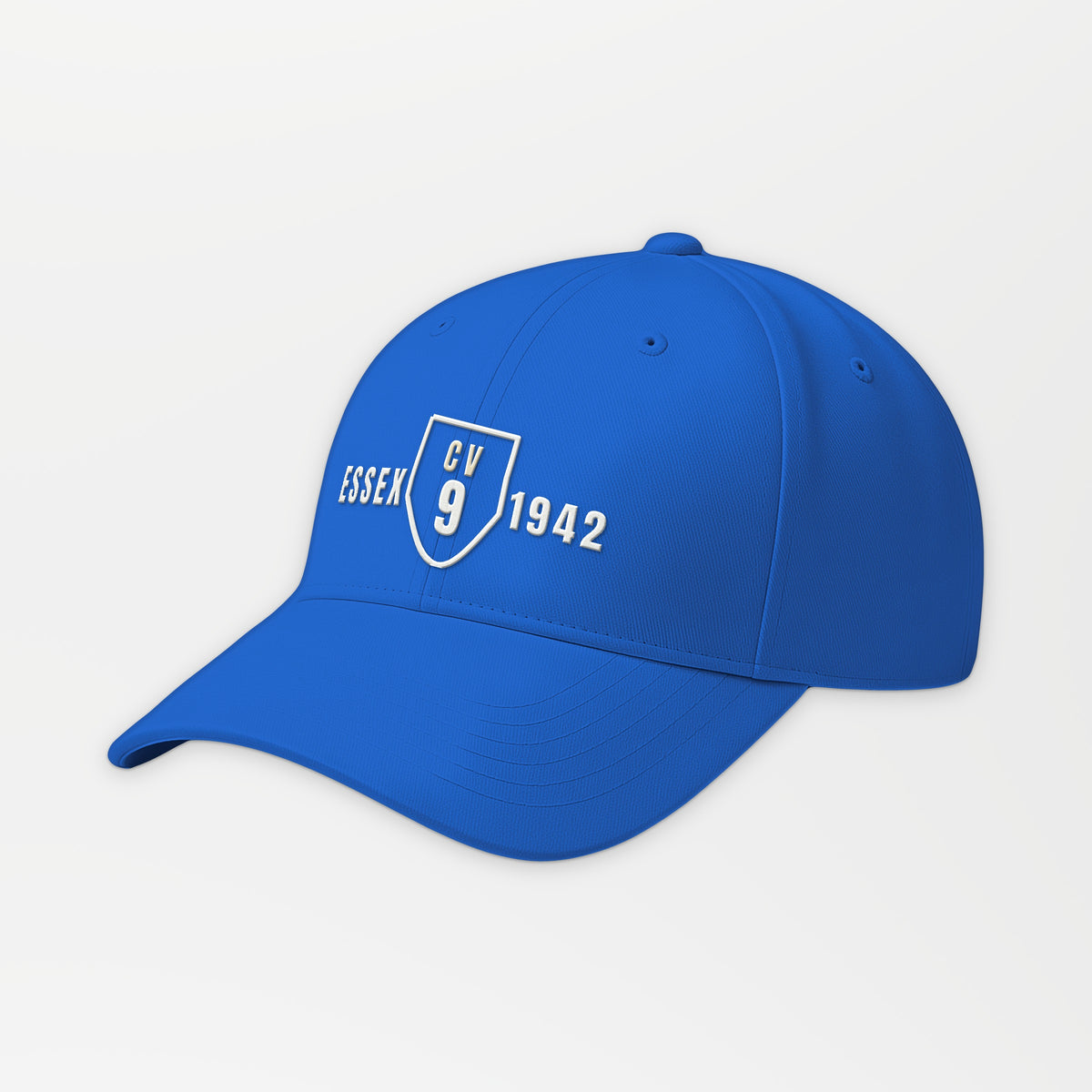 Essex CV-9 Shield Embroidered Cap in Royal Blue