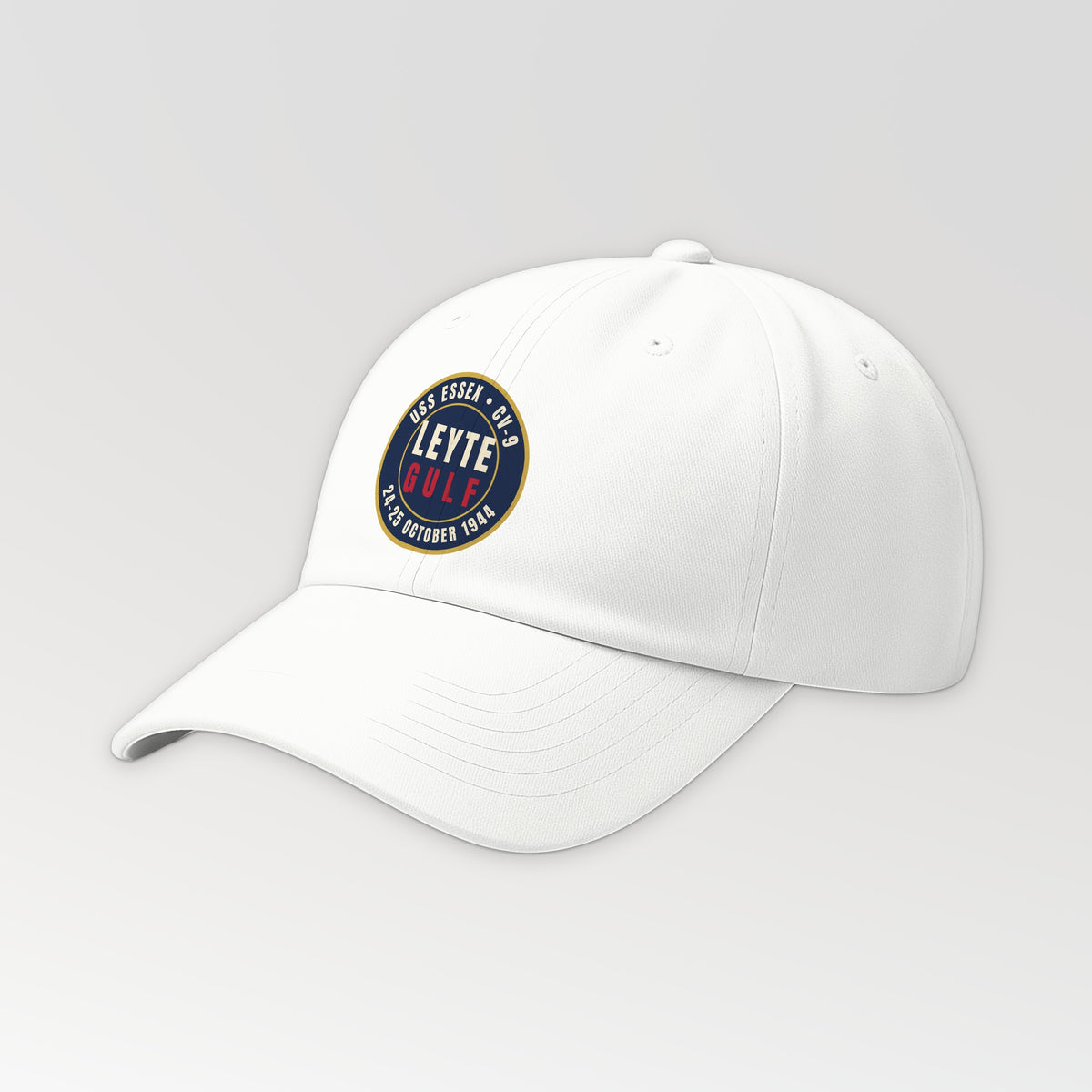Essex Leyte Gulf 1944 Dad Hat in White
