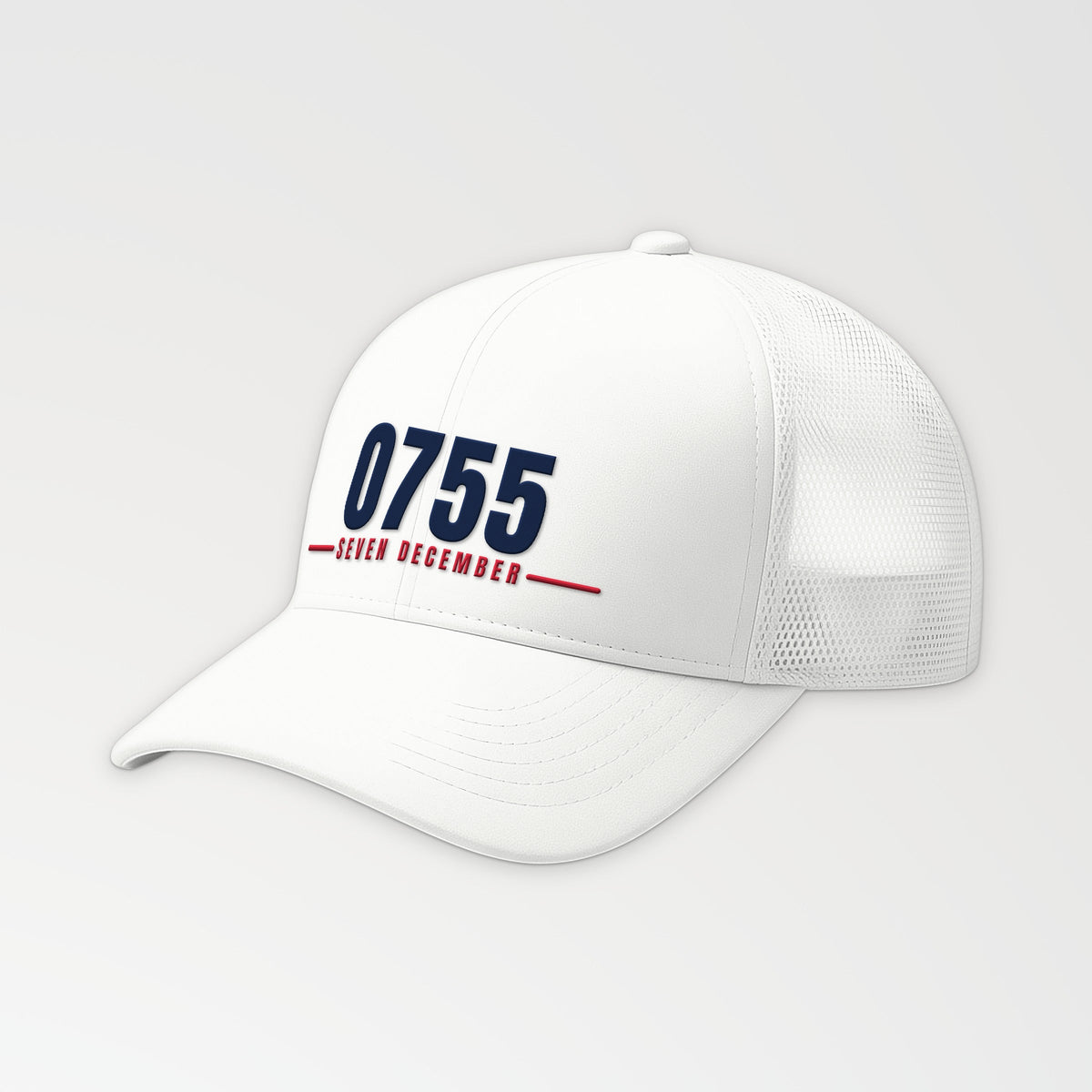 Seven December 1941 Trucker Cap in White