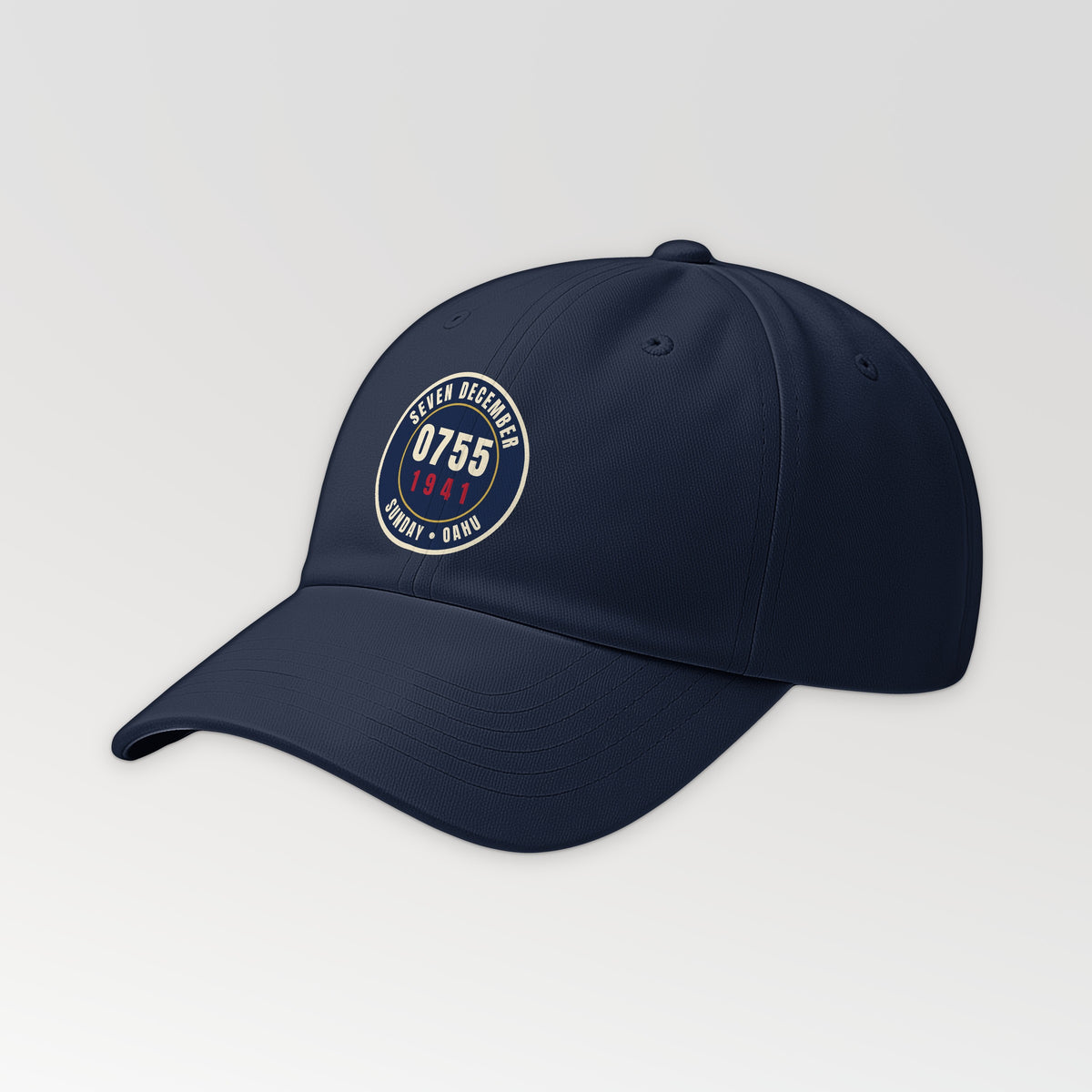 Seven December Roundel Dad Hat in Navy