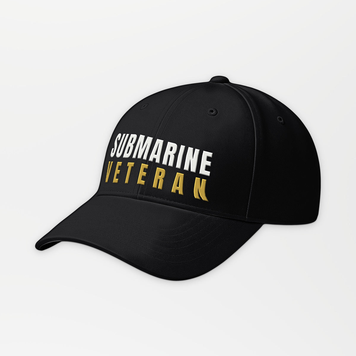 Proudly Served Submarine Veteran Embroidered Cap in Black