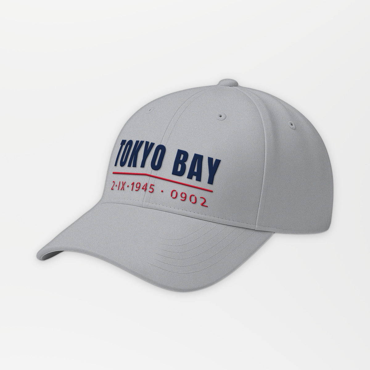 Tokyo Bay 2 IX 1945 Embroidered Cap in Grey