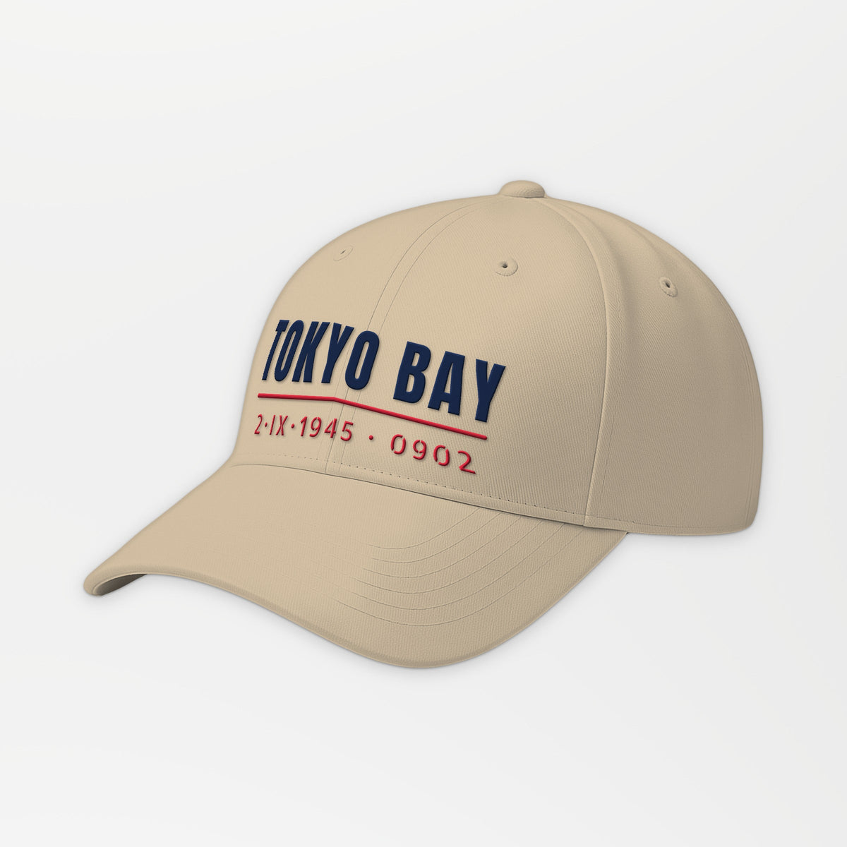 Tokyo Bay 2 IX 1945 Embroidered Cap in Khaki