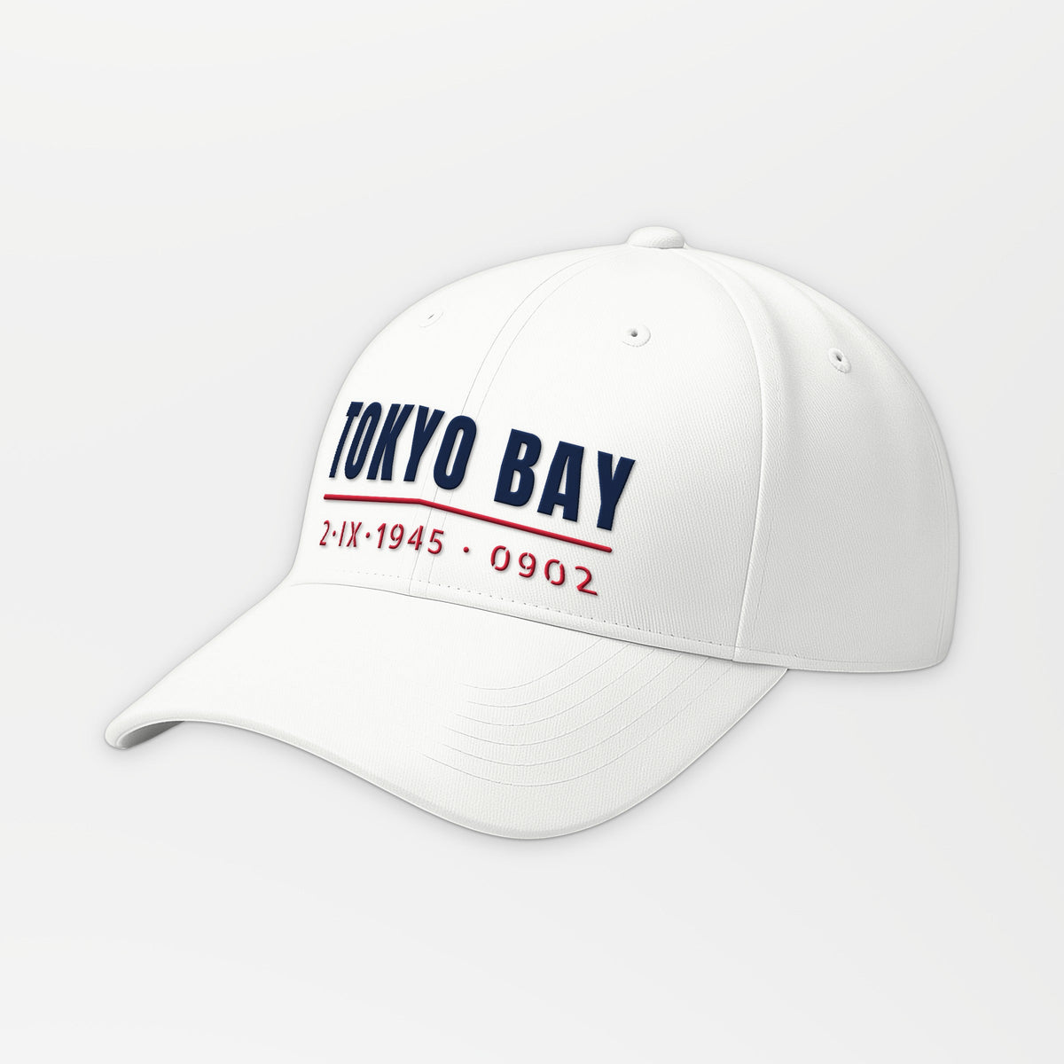 Tokyo Bay 2 IX 1945 Embroidered Cap in White
