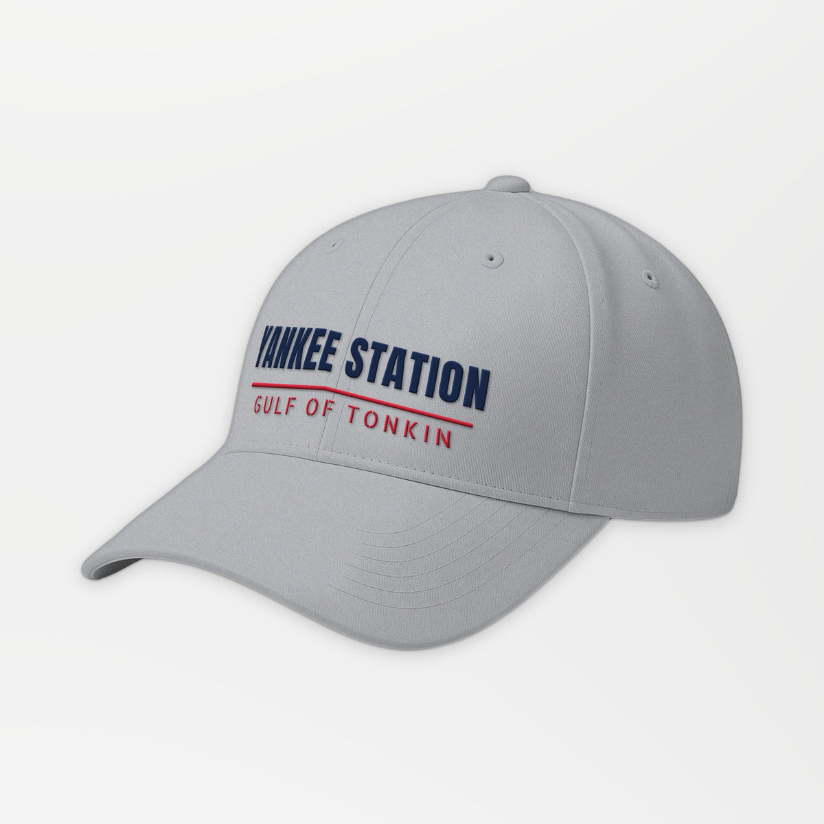 Yankee Station Gulf of Tonkin Embroidered Cap in Grey