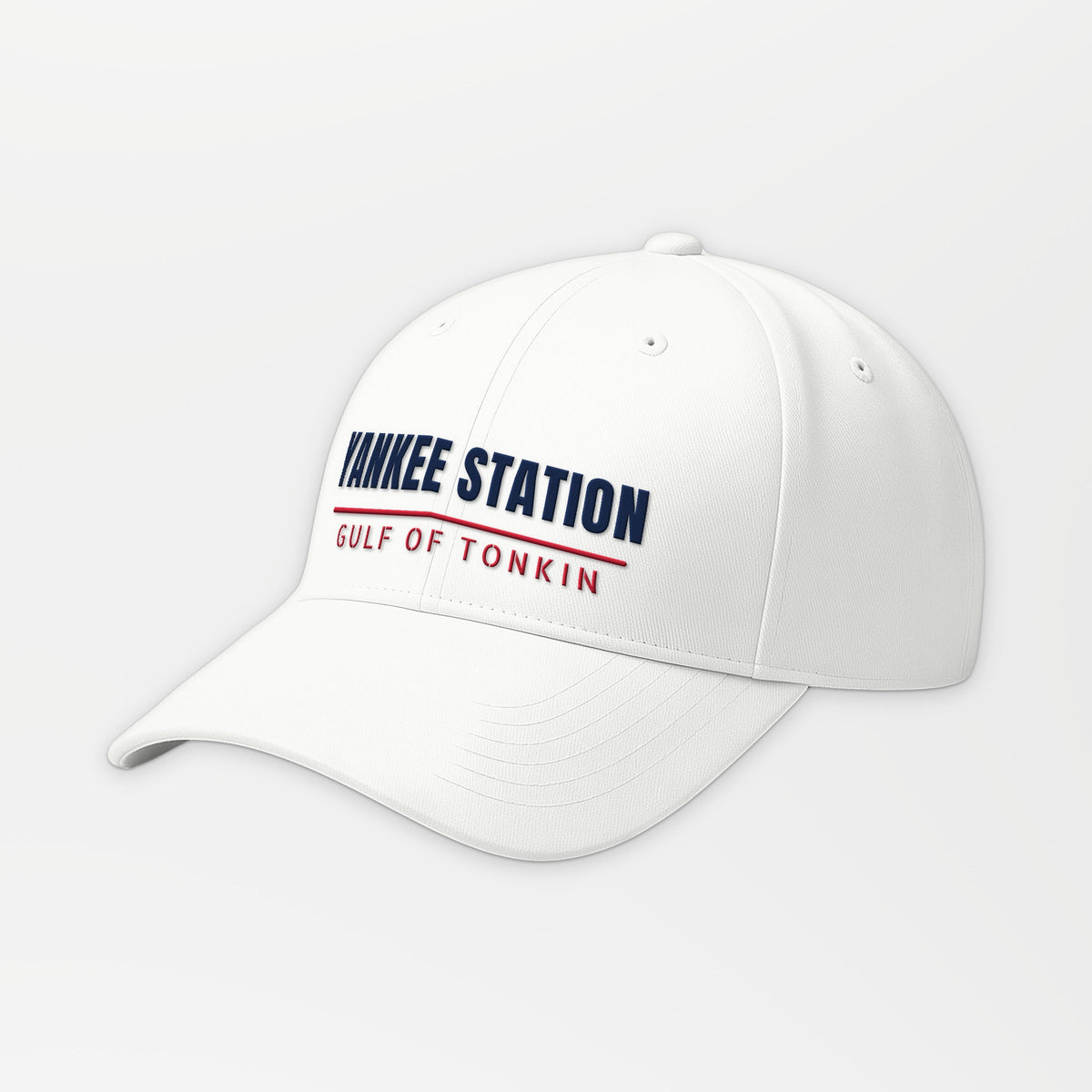 Yankee Station Gulf of Tonkin Embroidered Cap in White