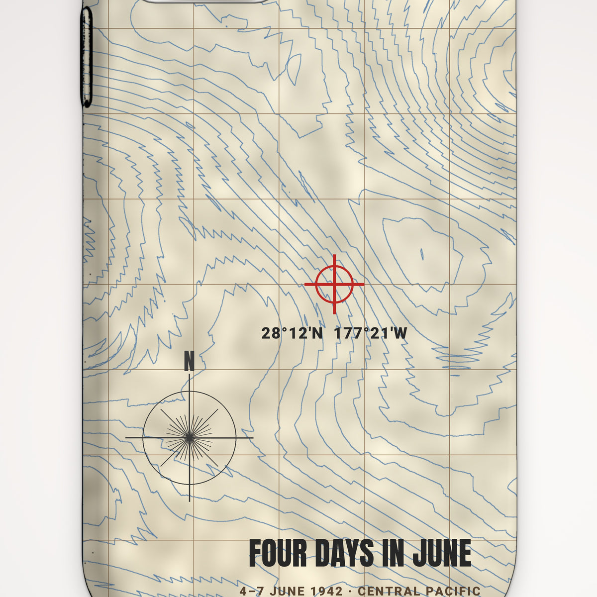Four Days in June Chart Tough Phone Case – iPhone, print detail
