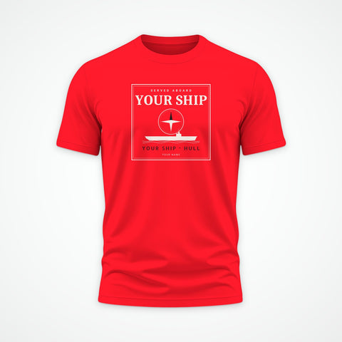 Custom Ship Tee — Your Ship's Name and Hull Number | Harborborne